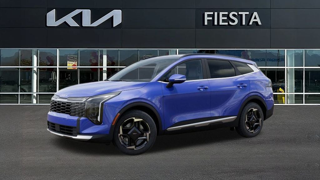 2026 Kia Sportage — rear three-quarter view