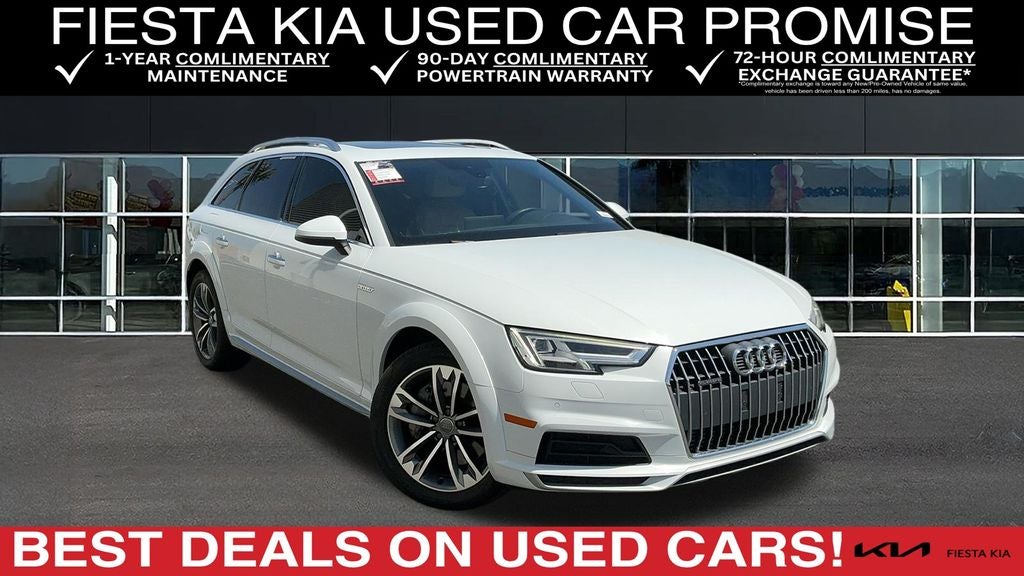 2017 Audi A4 allroad 2.0T Premium Plus quattro in White — front three-quarter view