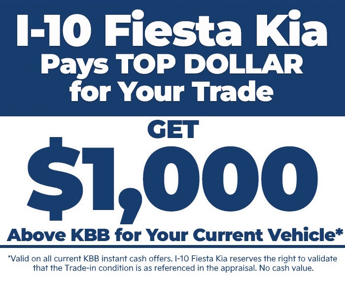 Trade-In Values at Fiesta Kia